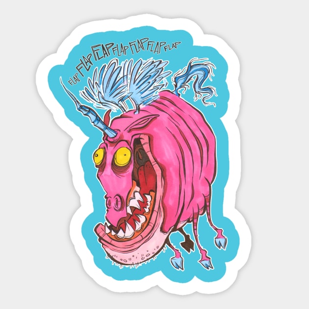 Cotton Candy Pegasus Sticker by westinchurch